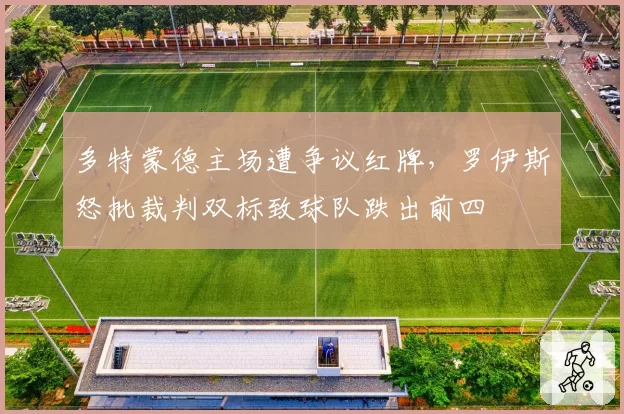 多特蒙德主场遭争议红牌，罗伊斯怒批裁判双标致球队跌出前四